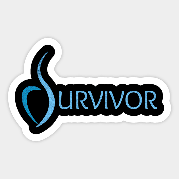 Survivor Sticker by Wellcome Collection